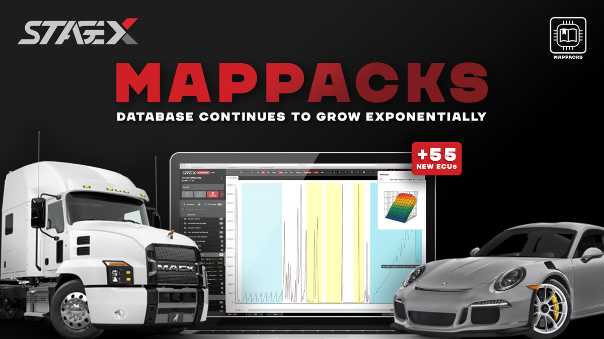 TRW trucks and new batch of petrol ECUs on StageX